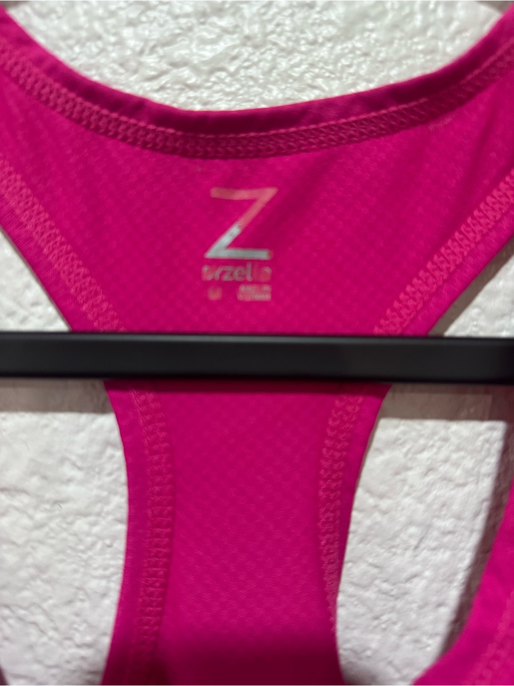 Zella Hot Pink Racerback Tank Top - Picture 3 of 4